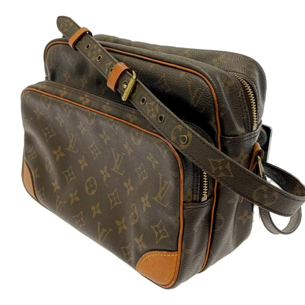 LOUIS VUITTON Monogram Nile Shoulder Bag Brown - Picture 3 of 10